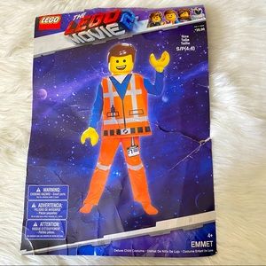 Lego Movie Emmet Kids Costume, Size S (4-6)